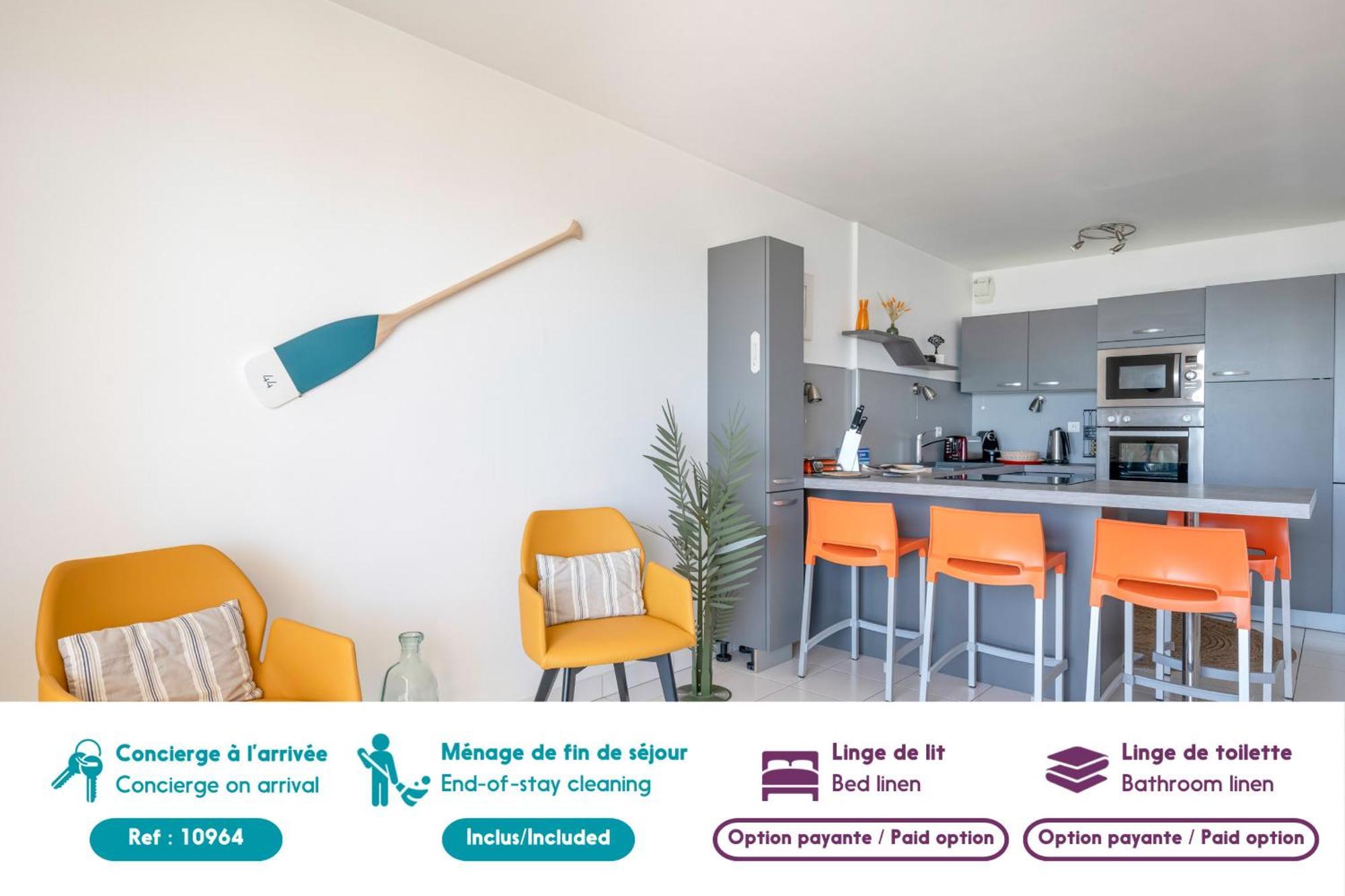 Vue Mer - Appartement Face Mer Pour 6 Pornichet Exterior foto